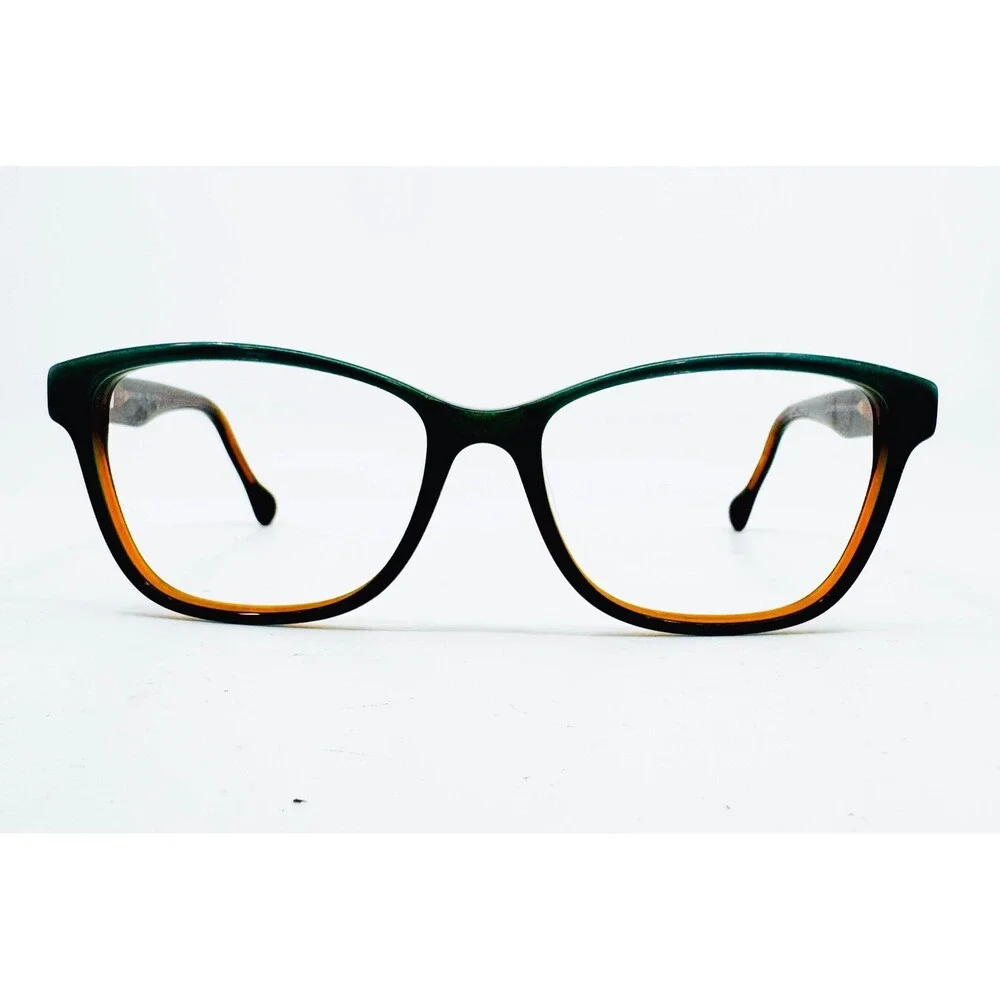 Lisa Loeb Eyewear By Classique Eyeglasses Womens Green Always Green 54-16-140